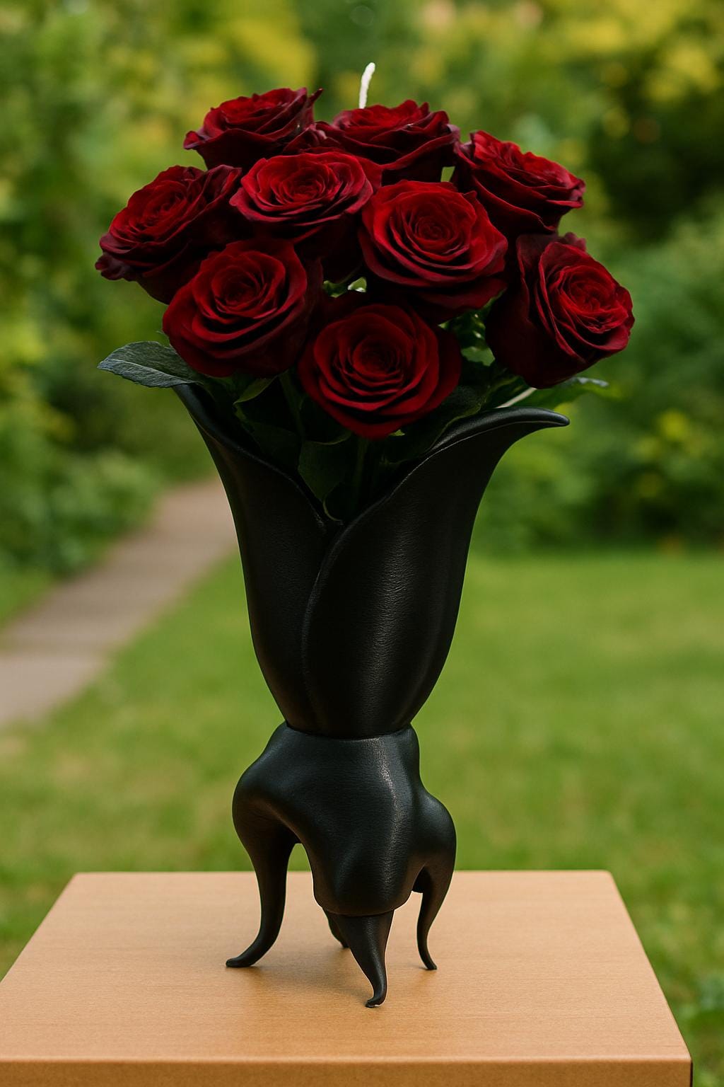 Deadly Rose Flower Vase