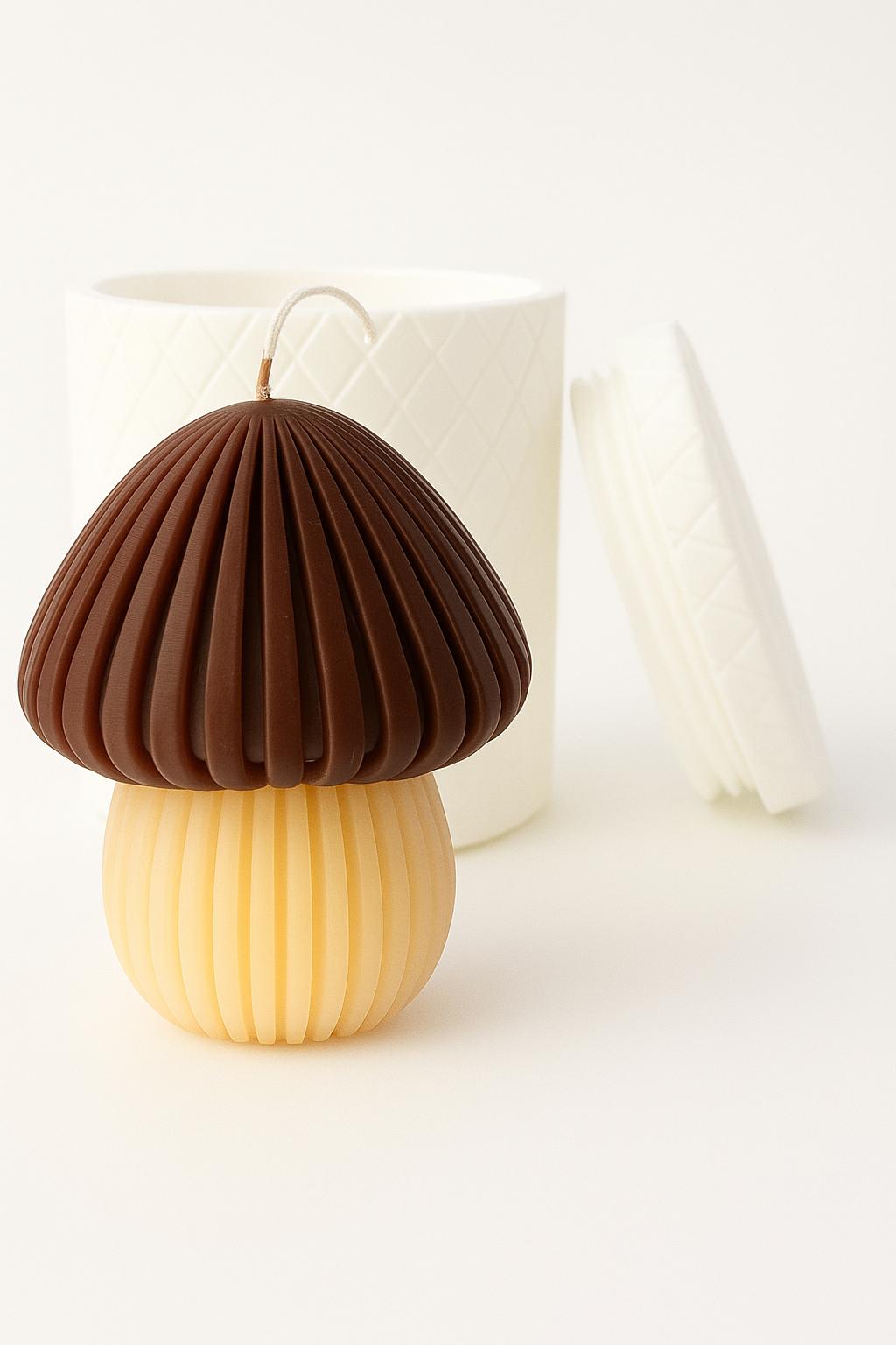Mushroom Candle