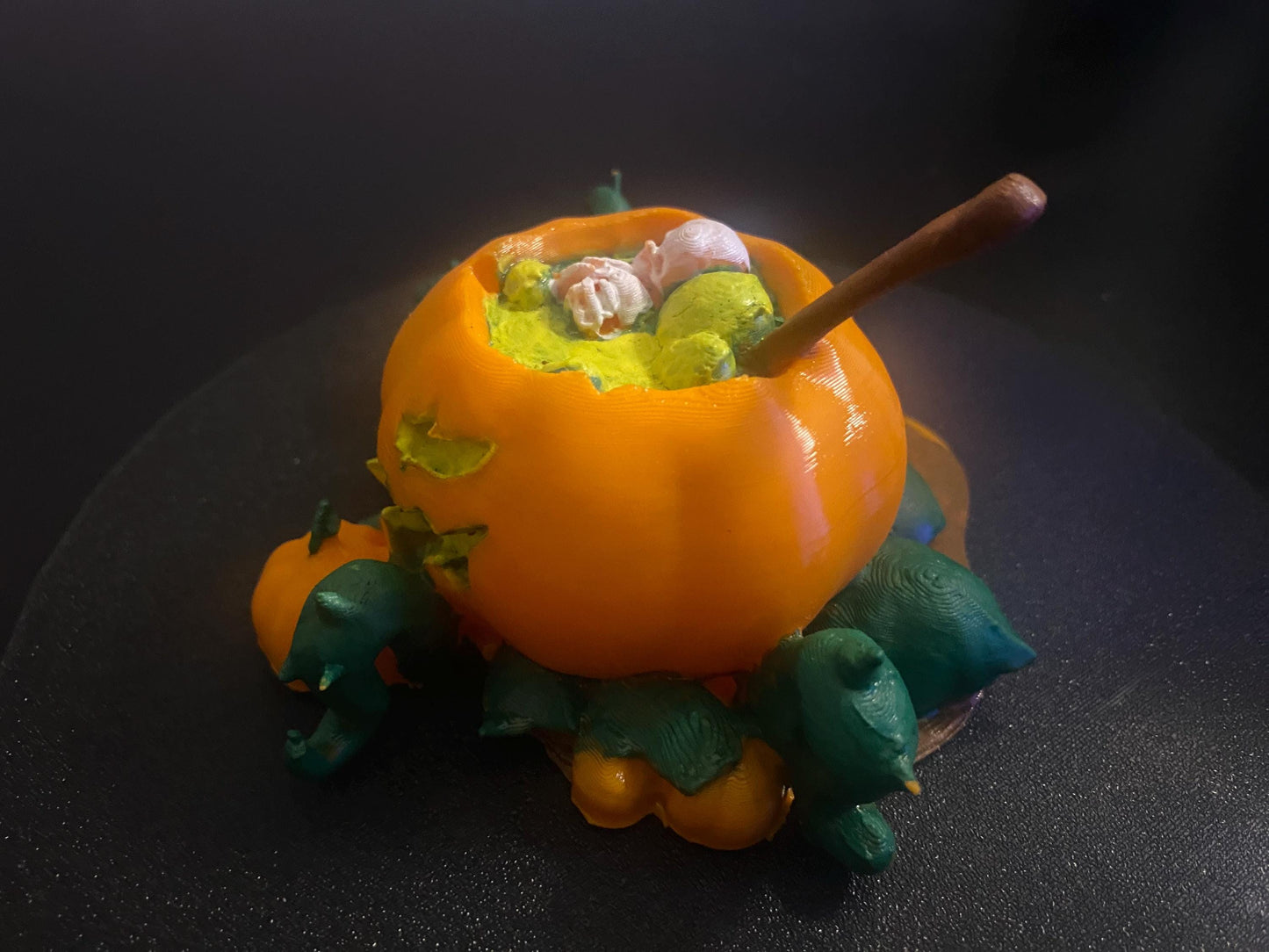 Last war Pumpkin base desktop model