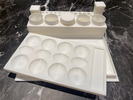 Painting kit - All in one w/ brush holder and buckets