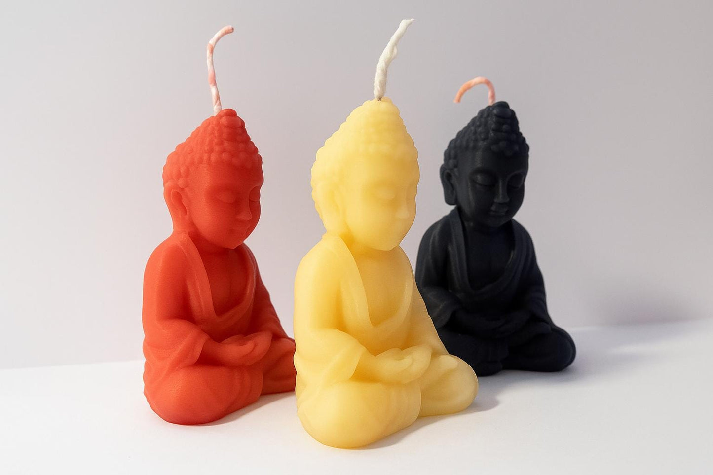 Buddah meditation candles