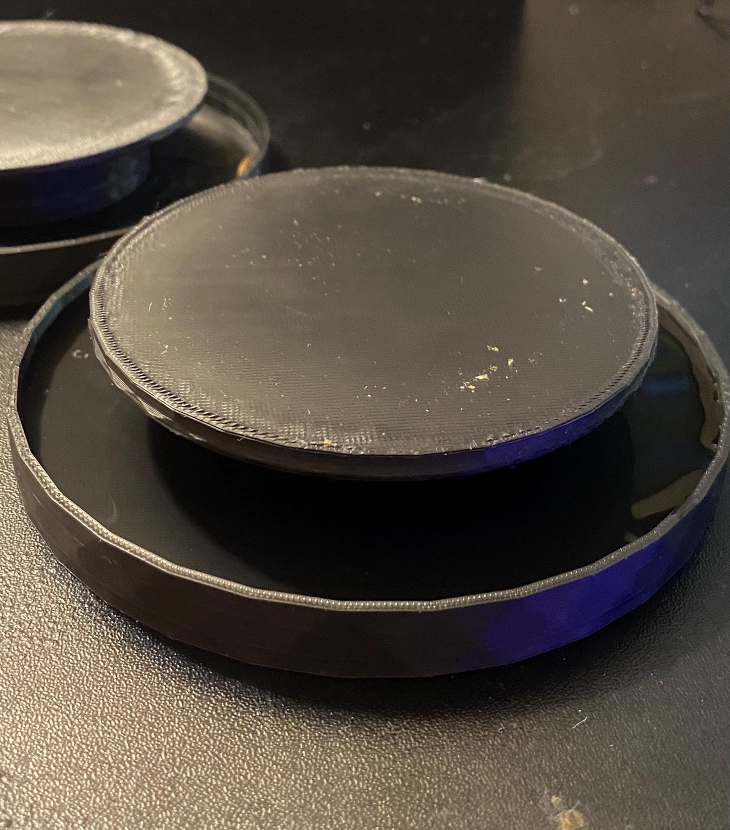 Dinnerware risers - Outdoor/indoor bug prevention