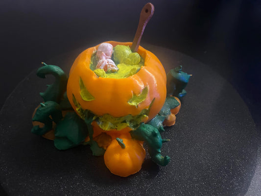 Last war Pumpkin base desktop model