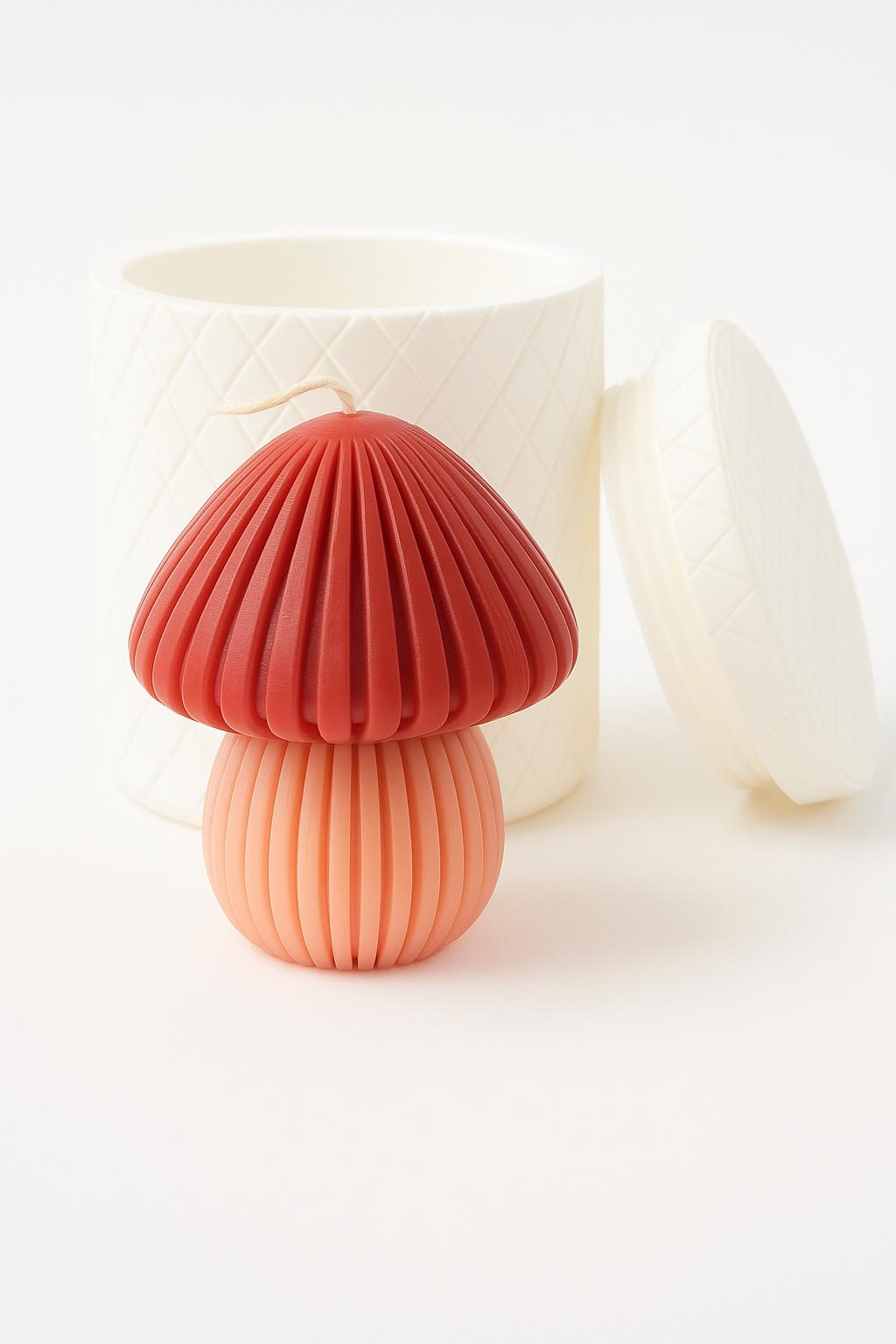 Mushroom Candle